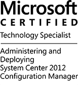 Certified on Config Manager 2012 7