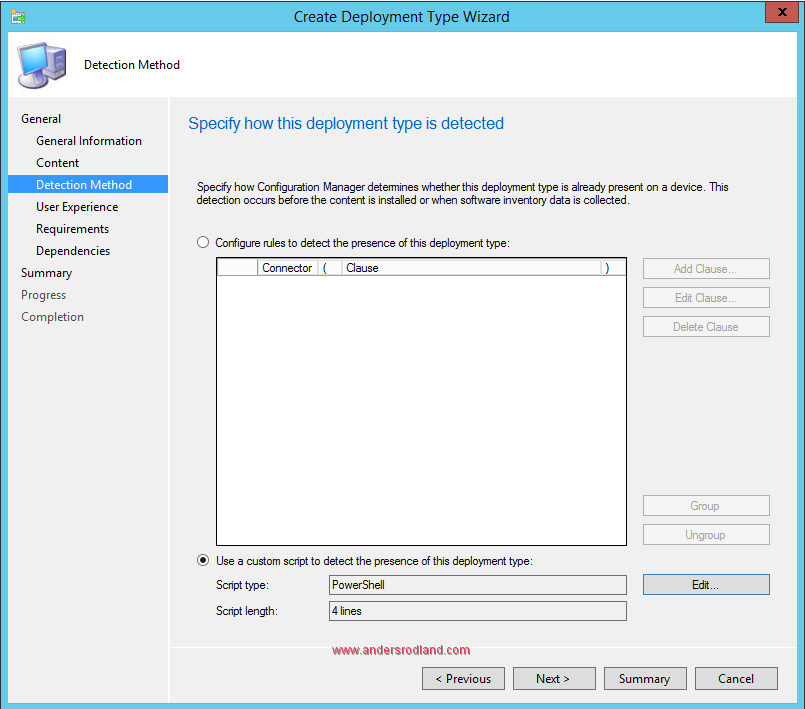 Deploy Windows Management Framework with SCCM - Step 6
