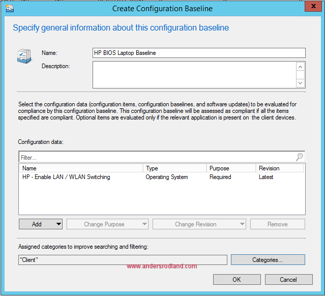 Manage BIOS Settings with SCCM Compliance Settings 1